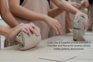 Where to Buy Pottery Clay in Chandler, Arizona