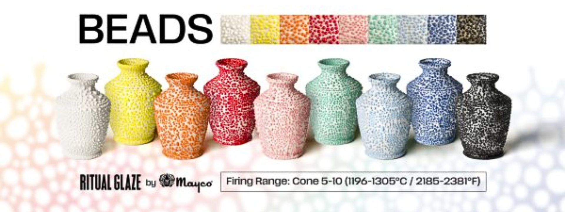Mayco Beads part of the Ritual Glazes Line