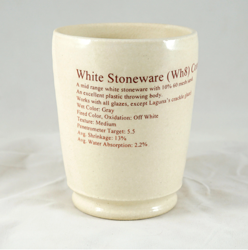 New Mexico Clay Stoneware WH8 Cone 6 available at Throw & Fire Clay Supply in Arizona